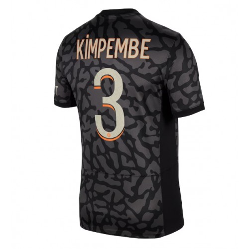 Fotballdrakt Herre Paris Saint-Germain Presnel Kimpembe #3 Tredjedrakt 2023-24 Kortermet